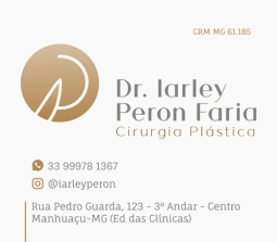 DR. IARLEY PERON FARIA - CIRURGIA PLÁSTICA E REPARADORA