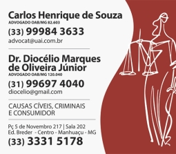 DR. DIOCÉLIO MARQUES DE OLIVEIRA JÚNIOR - ADVOGADO