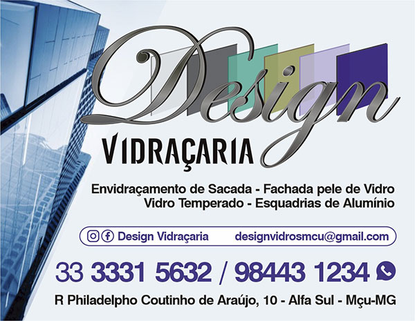 design vidraçaria