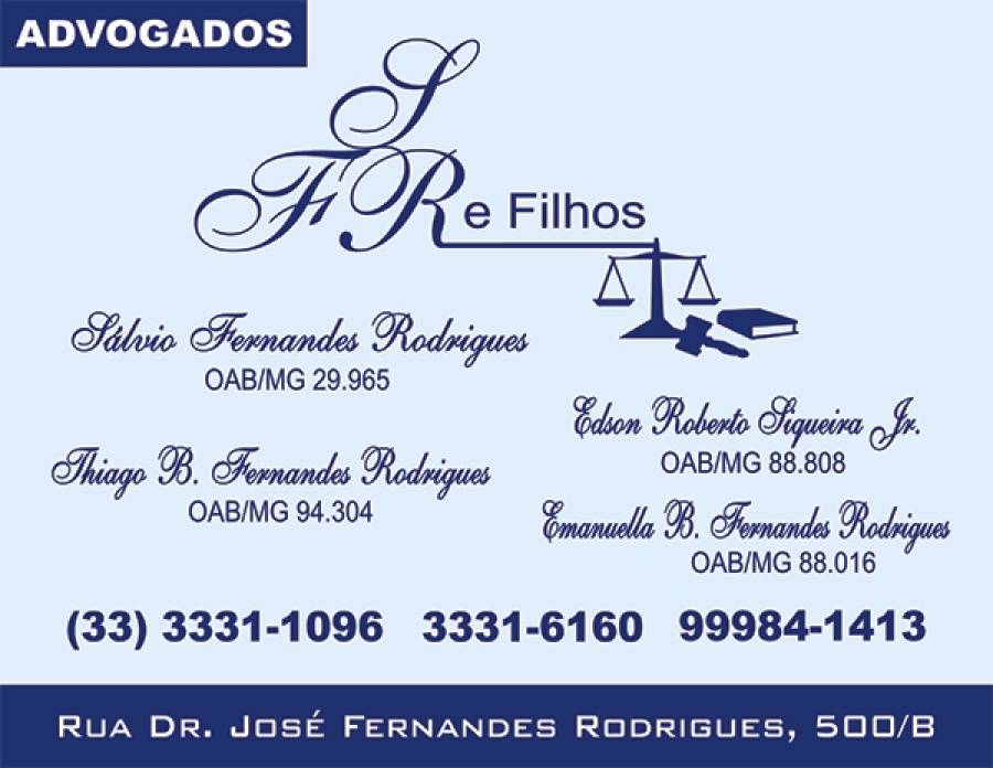 ADVOGADOS - SÁLVIO FERNANDES RODRIGUES E FILHOS