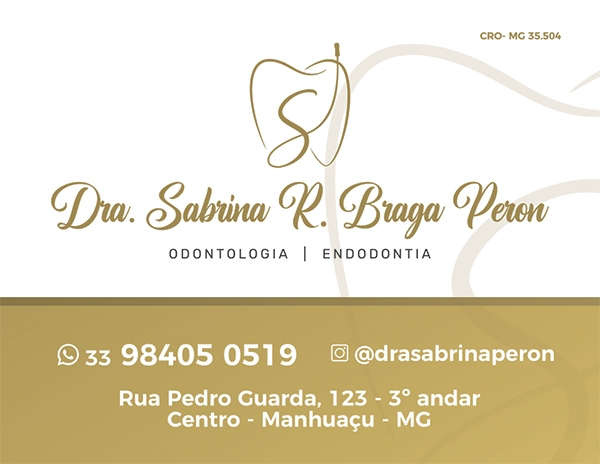 DRA SABRINA R. BRAGA PERON - CIRURGIÃ DENTISTA